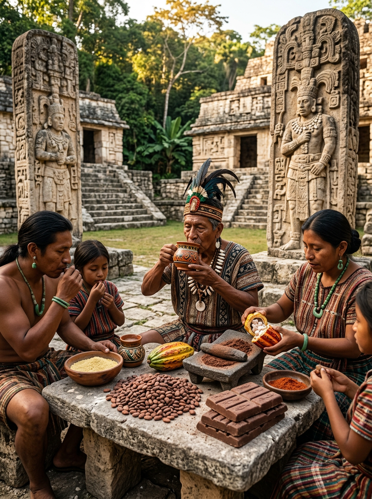 Chocolatería Bogotá el cacao de la civilización Maya
